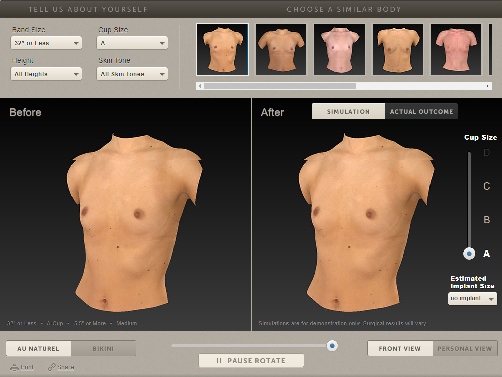 3D Breast Simulator