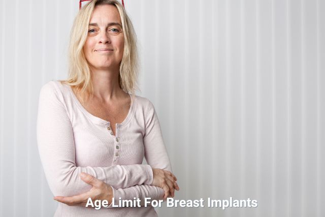 age kimit for breast implants